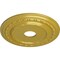 Ekena Millwork Dublin Ceiling Medallion (Fits Canopies up to 5 1/8"), 17 7/8"OD x 3 5/8"ID x 1 1/4"P, Rich Gold CM17DURGS - alternate 3